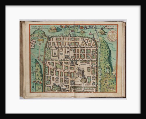 The Jerusalem Map by Anonymous