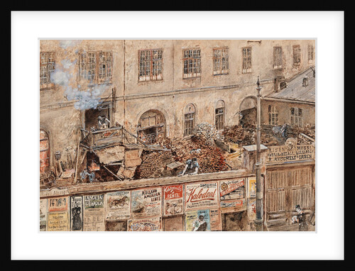 The Kitschelt iron foundry at the Skodagasse in Vienna, 1898 by Anonymous