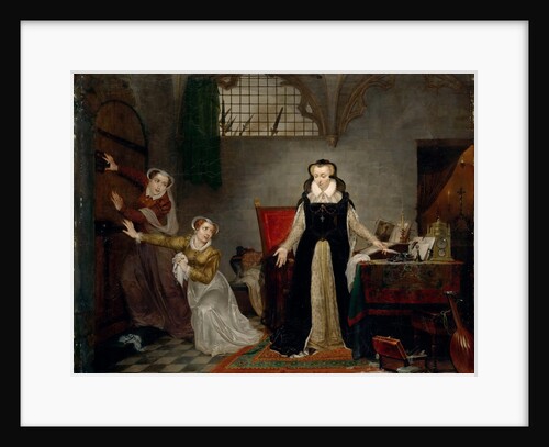 The last hours of Mary Stuart, Queen of Scots, ca 1819 by Anonymous