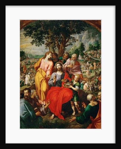 The Miracle of the Five Loaves and Two Fishes, ca 1590 by Anonymous