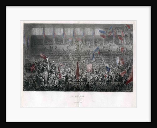 The National Constituent Assembly of 15 May 1848, 1848 by Anonymous