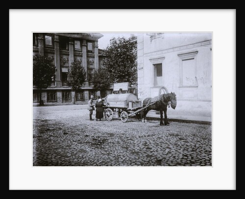The New Basmannaya street in Moscow, 1920s by Anonymous