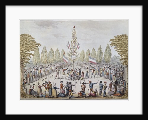 The Planting of a Liberty pole, 1792 by Anonymous
