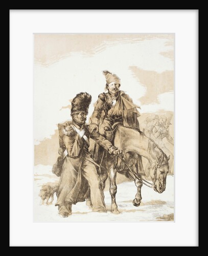 The Retreat from Russia, 1818 by Anonymous