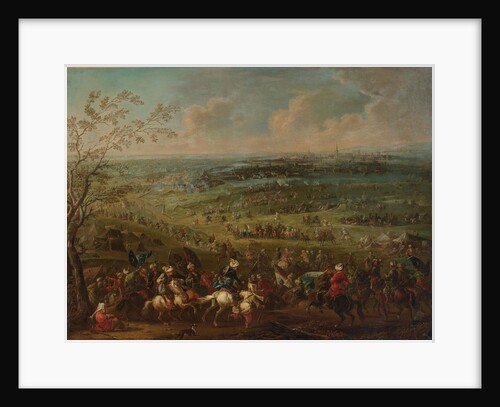 The Siege of Vienna by Turkish army, by Anonymous