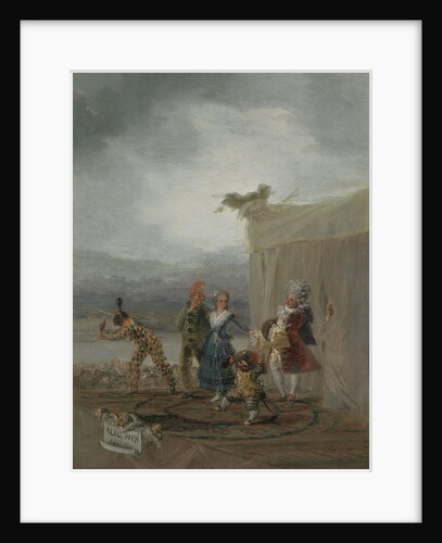 The Strolling Players (Los cómicos ambulantes), 1793 by Anonymous