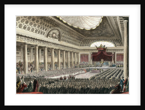 The Tennis Court Oath (Le Serment du Jeu de paume), c. 1790 by Anonymous