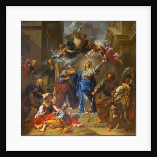 The Visitation of the Blessed Virgin Mary (Magnificat), 1716 by Anonymous