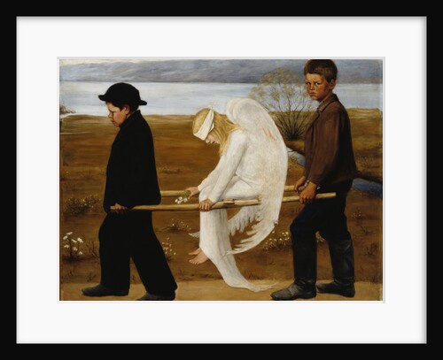 The Wounded Angel, 1903 by Anonymous