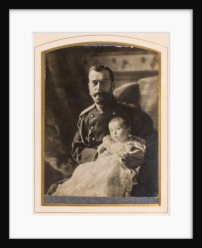 Tsar Nicholas II and Tsarevich Alexei, 1904 by Anonymous