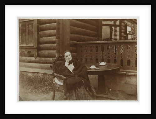 Vera Alexandrovna Nashchokina. Vsekhsvyatskoye, 1899 by Anonymous