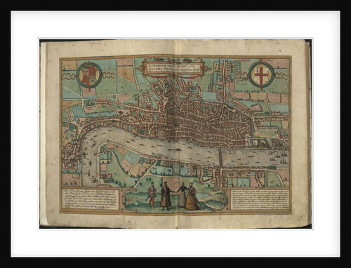 View of London, 1572 by Anonymous