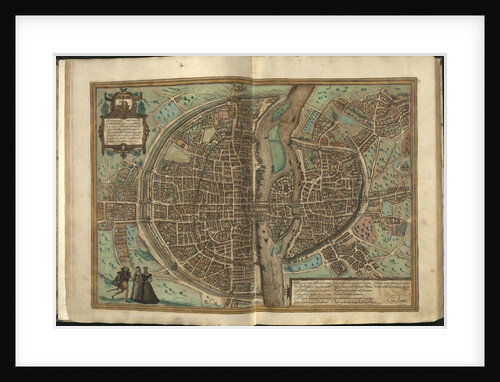 View of Paris, 1572 by Anonymous