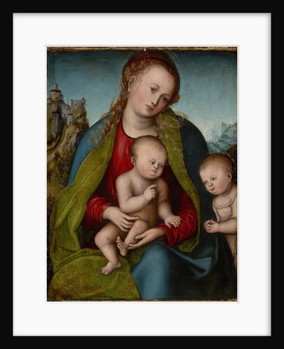 Virgin and child with John the Baptist as a Boy, by Anonymous