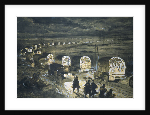 Voie Sacrée (Sacred Way), Verdun, 1916 by Anonymous