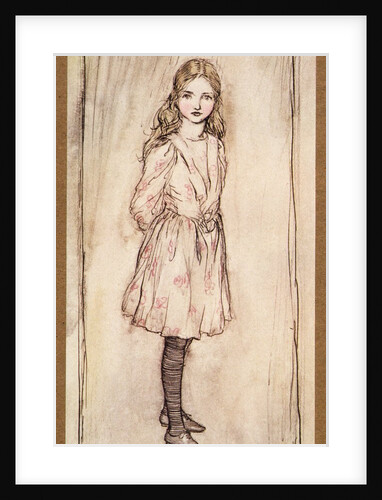 Alice, frontispiece from Alice's Adventures in Wonderland, by Lewis Carroll, pub. 1907 by Anonymous