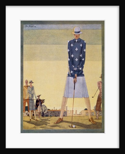 Ladies Golf Outfit by Jane Regny, pub. 1926 by Anonymous