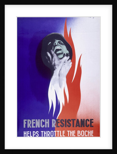 French Resistance helps Throttle the Bosch 1944 by Anonymous