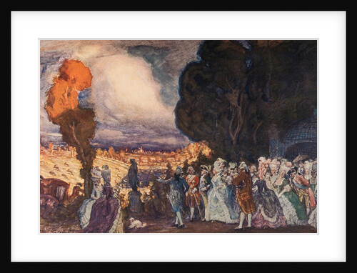 Grand Duke Pavel Petrovich and Grand Duchess Maria Fyodorovna at hunting near Stuttgart, 1911 by Anonymous