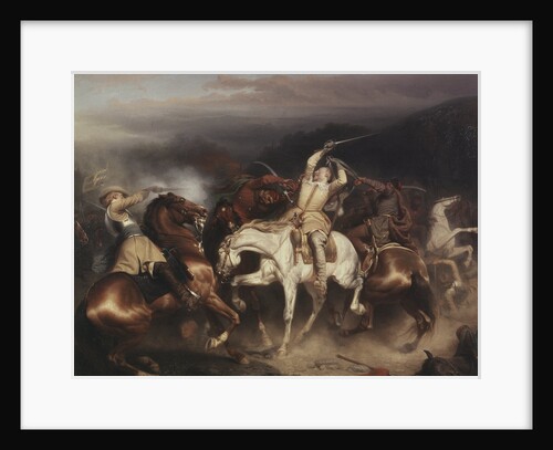 King Gustav II Adolf of Sweden at Stuhm, 1854 by Anonymous