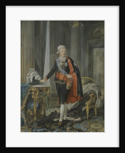 Portrait of King Gustav III of Sweden, 1792 by Anonymous
