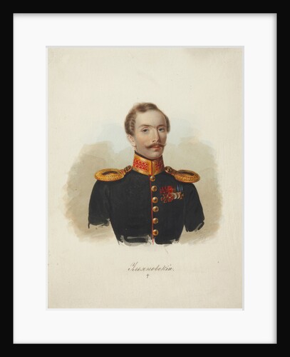 Viktor Semyonovich Ulyanovsky, 1839 by Anonymous