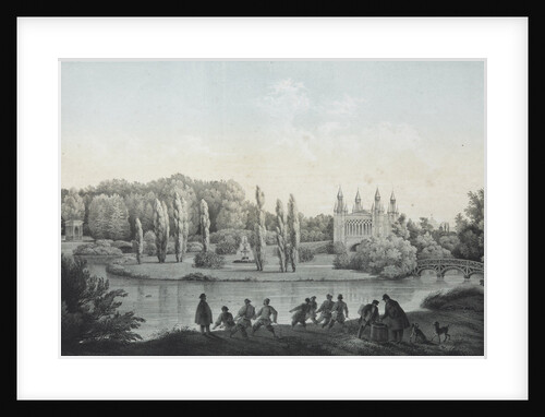 View of the Shablykino Estate, 1840 by Anonymous