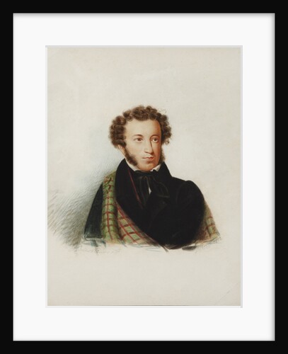 Portrait of the poet Alexander Sergeyevich Pushkin, 1832 by Anonymous