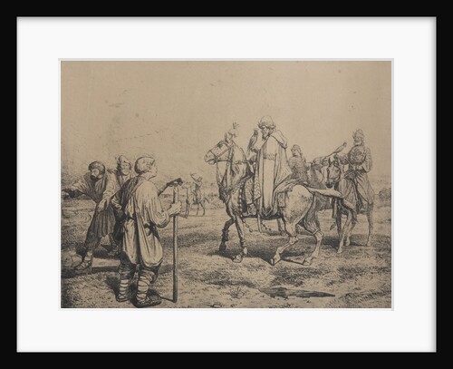 Tsar Ivan the Terrible at the Falconry, 1872 by Anonymous