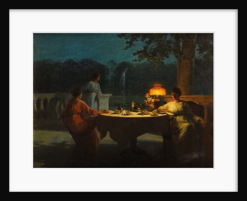 Souper on the terrace by Anonymous