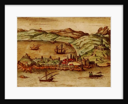 Ceuta (From Civitates Orbis Terrarum), 1572 by Anonymous