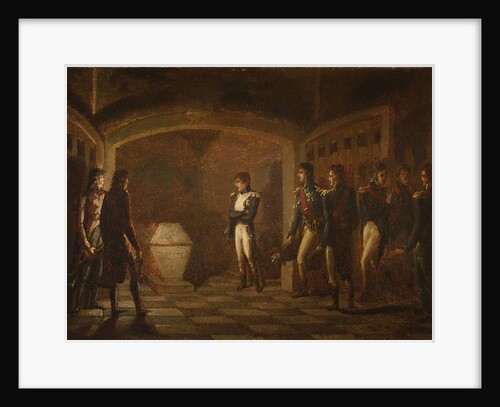 Napoleon before the Tomb of Frederick the Great by Anonymous