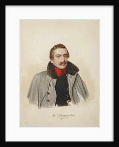 Prince Rostislav Alexeyevich Dolgorukov, 1838 by Anonymous
