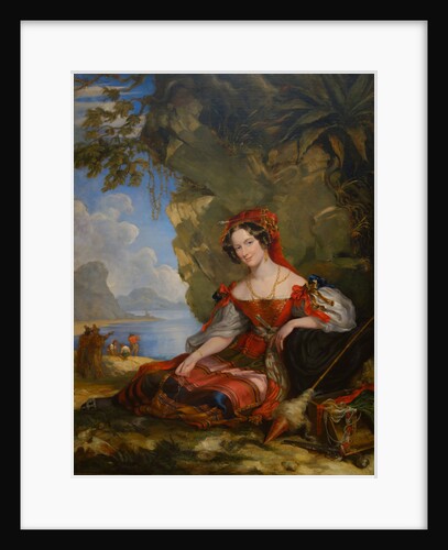 Portrait of Lady Catherine Caroline Montagu, wife of Count Alexandre Joseph Colonna-Wale by Anonymous