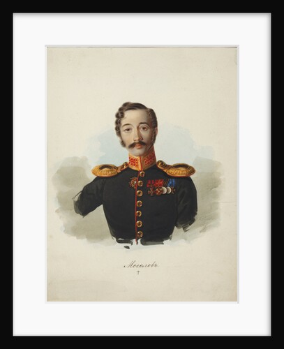 Alexander Fyodorovich Mosolov, 1839 by Anonymous
