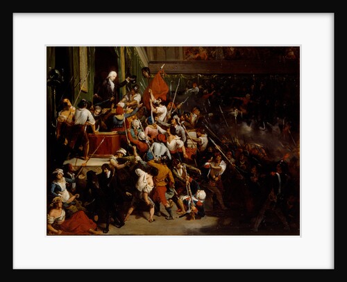 François Antoine de Boissy dAnglas saluting Jean Férauds head during the Prairial uprising, 1831 by Anonymous