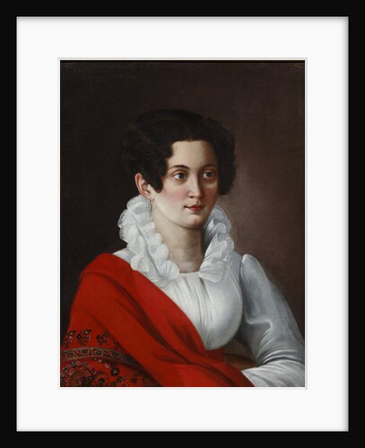 Portrait of Anna Nikolayevna Nashchokina, née Panova, 1820s by Anonymous