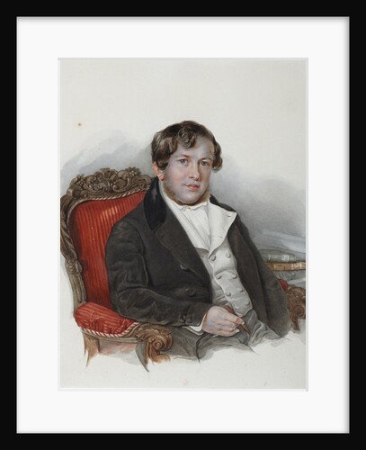 Portrait of Pavel Voinovich Nashchokin, 1840s by Anonymous