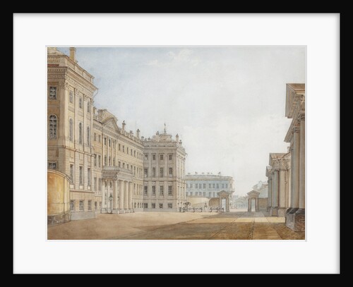 View of the Anichkov Palace in St Petersburg, 1830s by Anonymous