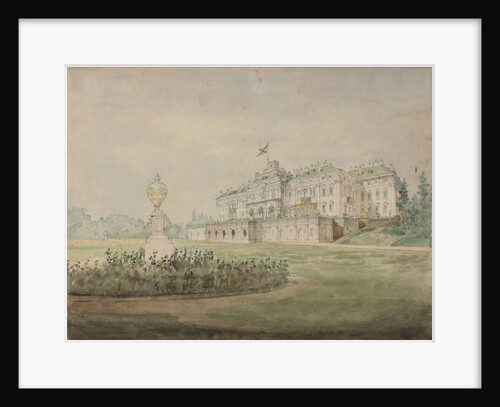 View of the Constantine Palace in Strelna near St. Petersburg, 1856 by Anonymous