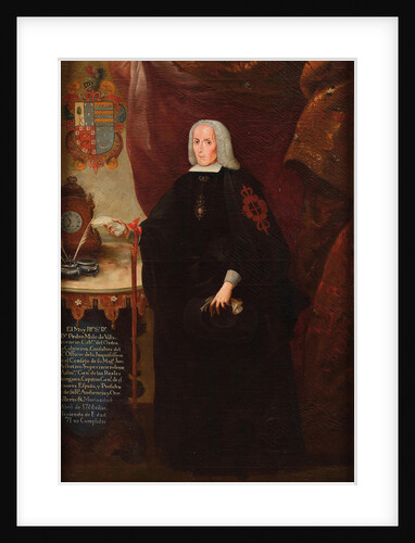 Portrait of Pedro Malo de Villavicencio by Anonymous