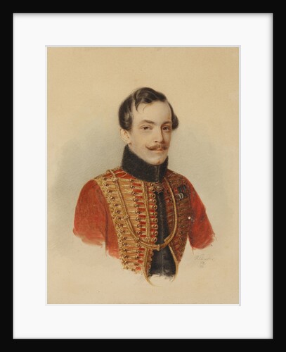 Prince Alexander Sergeyevich Vyazemsky, 1838 by Anonymous