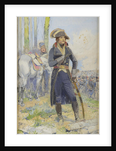 General Bonaparte during the Italian campaign by Anonymous
