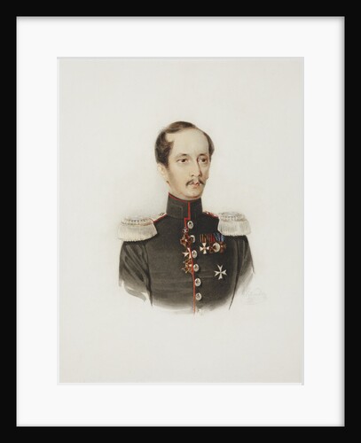 Alexander Andreyevich Gervais, 1848 by Anonymous