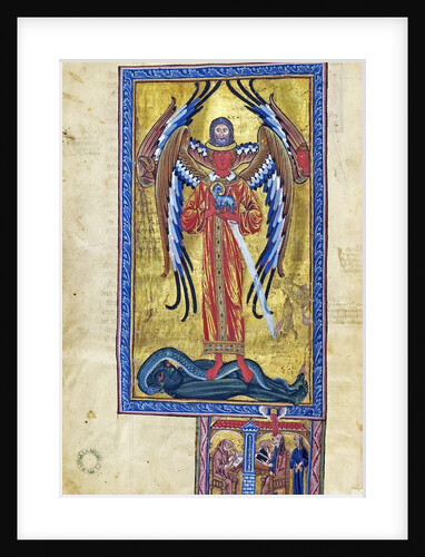 Theophany of Divine Love. (Vision from Liber Divinorum Operum), ca 1220-1230 by Anonymous