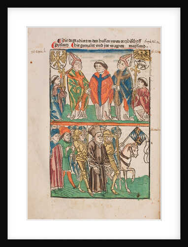 Jan Hus delivered over to the secular power by Anonymous