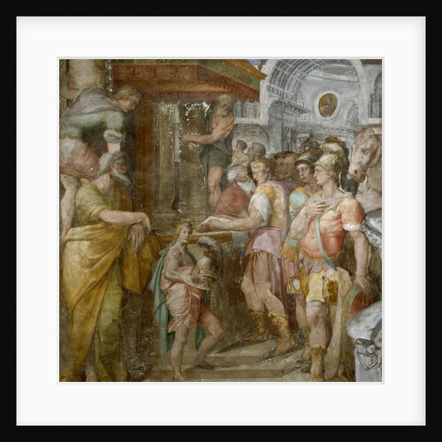 The recovery of the lost territories for the pope by Emperor Otto I, ca 1563 by Anonymous