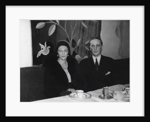 Prince Felix Yusupov, Count Sumarokov-Elston and his wife, Princess Irina Alexandrovna of Russia, c by Anonymous