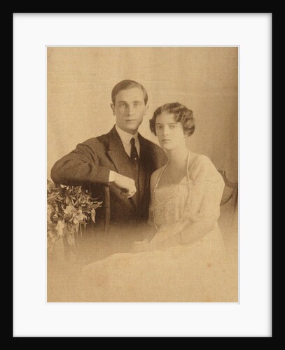 Prince Felix Yusupov, Count Sumarokov-Elston and his wife, Princess Irina Alexandrovna of Russia by Anonymous