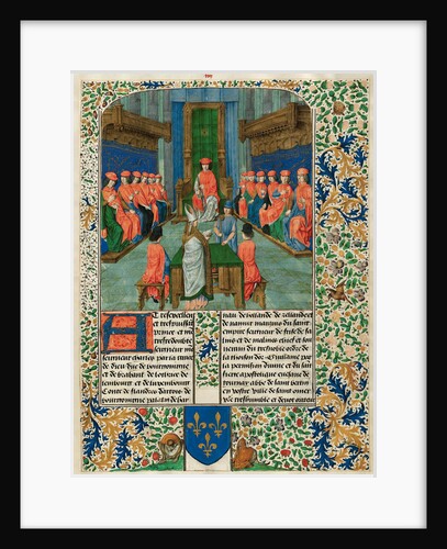 Meeting of the Order of the Golden Fleece chaired by Charles the Bold, 1475-1480 by Anonymous